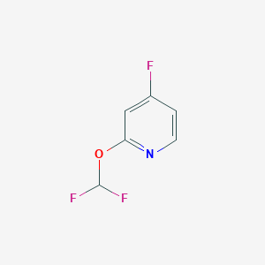 2-(Difluoromethoxy)-4-fluoropyridine