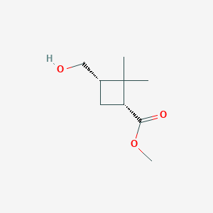 methyl (1R,3S)-3-(hydroxymethyl)-2,2-dimethylcyclobutane-1-carboxylate