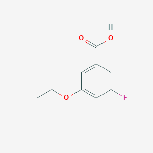 3-Ethoxy-5-fluoro-4-methylbenzoic acid