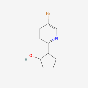 2-(5-Bromopyridin-2-yl)cyclopentanol