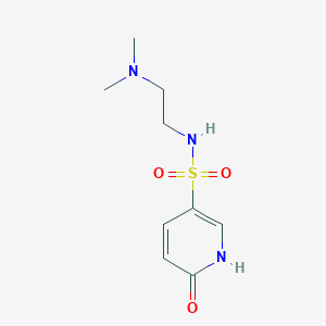 N-(2-(Dimethylamino)ethyl)-6-oxo-1,6-dihydropyridine-3-sulfonamide