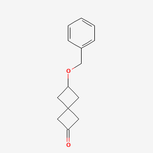 6-(Benzyloxy)spiro[3.3]heptan-2-one