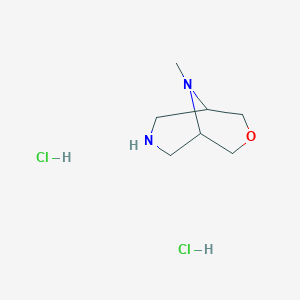 9-Methyl-3-oxa-7,9-diazabicyclo[3.3.1]nonane dihydrochloride