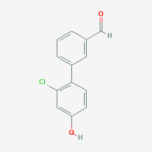 2'-Chloro-4'-hydroxy-[1,1'-biphenyl]-3-carbaldehyde