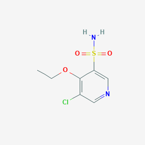 5-Chloro-4-ethoxypyridine-3-sulfonamide