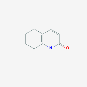 molecular formula C10H13NO B13004459 1-Methyl-5,6,7,8-tetrahydroquinolin-2(1H)-one 