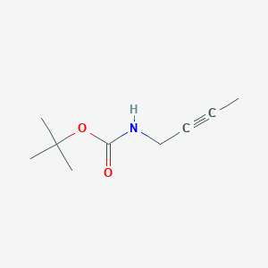 molecular formula C9H15NO2 B130045 Tert-butyl N-but-2-ynylcarbamate CAS No. 156731-36-1