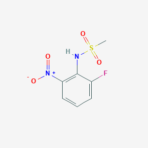 N-(2-Fluoro-6-nitrophenyl)methanesulfonamide