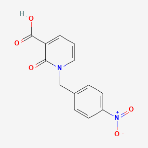 1-(4-Nitrobenzyl)-2-oxo-1,2-dihydropyridine-3-carboxylic acid