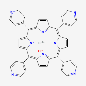 Oxo[5,10,15,20-tetra(4-pyridyl)porphyrinato]titanium(IV)