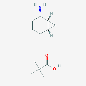 (1R,2S,6S)-rel-Bicyclo[4.1.0]heptan-2-aminepivalate