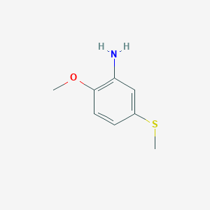 2-Methoxy-5-(methylthio)aniline