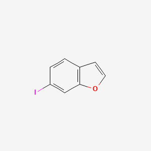 molecular formula C8H5IO B13004773 6-Iodobenzofuran 