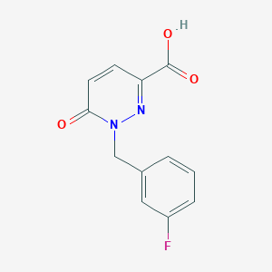 1-(3-Fluorobenzyl)-6-oxo-1,6-dihydropyridazine-3-carboxylic acid