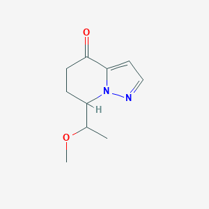 7-(1-Methoxyethyl)-6,7-dihydropyrazolo[1,5-a]pyridin-4(5H)-one