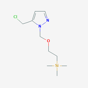 5-(Chloromethyl)-1-((2-(trimethylsilyl)ethoxy)methyl)-1H-pyrazole