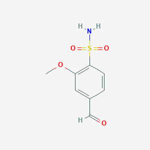 4-Formyl-2-methoxybenzenesulfonamide