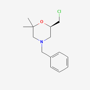 (R)-4-Benzyl-6-(chloromethyl)-2,2-dimethylmorpholine