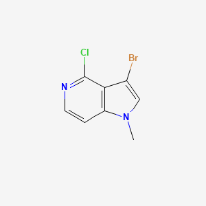 3-Bromo-4-chloro-1-methyl-1H-pyrrolo[3,2-c]pyridine