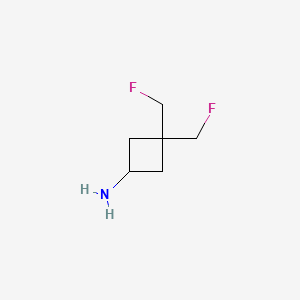 3,3-Bis(fluoromethyl)cyclobutan-1-amine