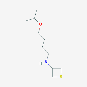 N-(4-Isopropoxybutyl)thietan-3-amine