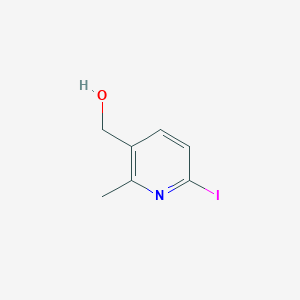 (6-Iodo-2-methylpyridin-3-yl)methanol