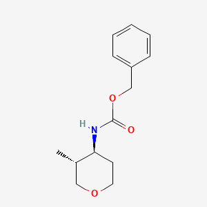 trans-4-(Cbz-amino)-3-methyltetrahydropyran