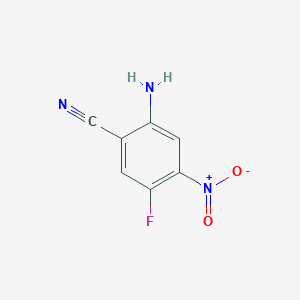 2-Amino-5-fluoro-4-nitrobenzonitrile