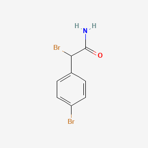 2-Bromo-2-(4-bromophenyl)acetamide