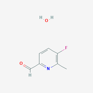 5-Fluoro-6-methylpicolinaldehyde hydrate