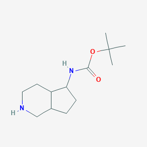 Tert-butyl n-{octahydro-1h-cyclopenta[c]pyridin-5-yl}carbamate