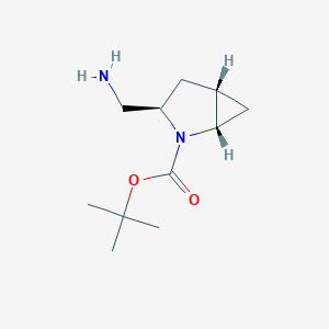 tert-butyl (1S,3R,5S)-3-(aminomethyl)-2-azabicyclo[3.1.0]hexane-2-carboxylate