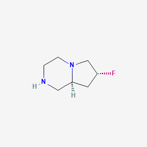 (7r,8As)-7-fluorooctahydropyrrolo[1,2-a]pyrazine