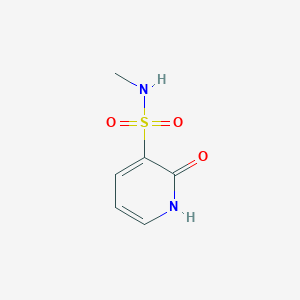 molecular formula C6H8N2O3S B13005287 N-Methyl-2-oxo-1,2-dihydropyridine-3-sulfonamide 