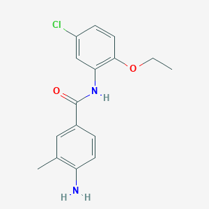 4-amino-N-(5-chloro-2-ethoxyphenyl)-3-methylbenzamide