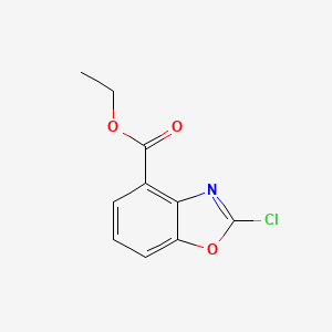 Ethyl 2-chlorobenzo[d]oxazole-4-carboxylate