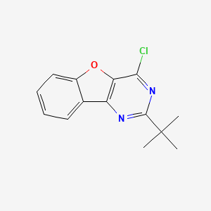 2-(tert-Butyl)-4-chlorobenzofuro[3,2-d]pyrimidine