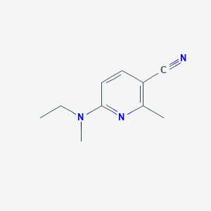 6-(Ethyl(methyl)amino)-2-methylnicotinonitrile