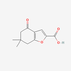 6,6-Dimethyl-4-oxo-4,5,6,7-tetrahydrobenzofuran-2-carboxylic acid