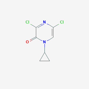 3,5-Dichloro-1-cyclopropylpyrazin-2(1H)-one