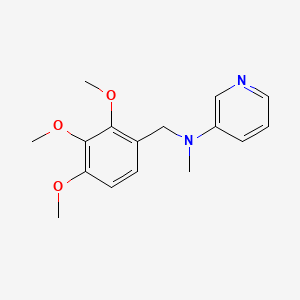 N-Methyl-N-(2,3,4-trimethoxybenzyl)pyridin-3-amine