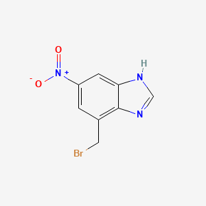 4-(Bromomethyl)-6-nitro-1H-benzo[d]imidazole