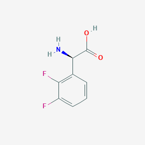 (2R)-2-amino-2-(2,3-difluorophenyl)acetic acid