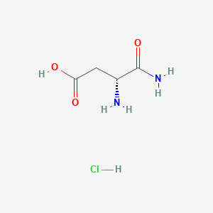 (R)-3,4-Diamino-4-oxobutanoic acid hydrochloride