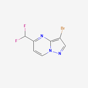 3-Bromo-5-(difluoromethyl)pyrazolo[1,5-a]pyrimidine