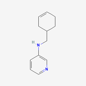 N-(cyclohex-3-en-1-ylmethyl)pyridin-3-amine