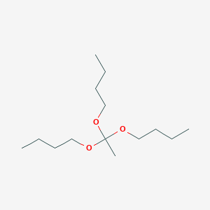 molecular formula C14H30O3 B13005879 1-(1,1-Dibutoxyethoxy)butane CAS No. 29633-71-4