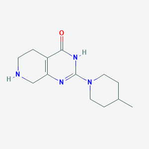 2-(4-Methylpiperidin-1-yl)-5,6,7,8-tetrahydropyrido[3,4-d]pyrimidin-4(3H)-one