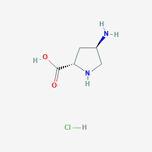 (2S,4R)-4-aminopyrrolidine-2-carboxylic acid hydrochloride