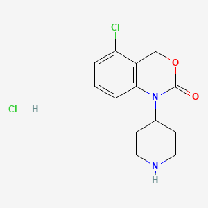 5-Chloro-1-(piperidin-4-yl)-1H-benzo[d][1,3]oxazin-2(4H)-one hydrochloride